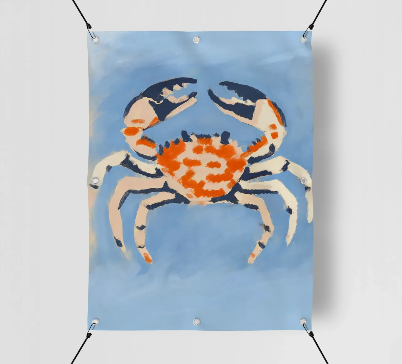 Ruby Crab pvc-zeil van treechild