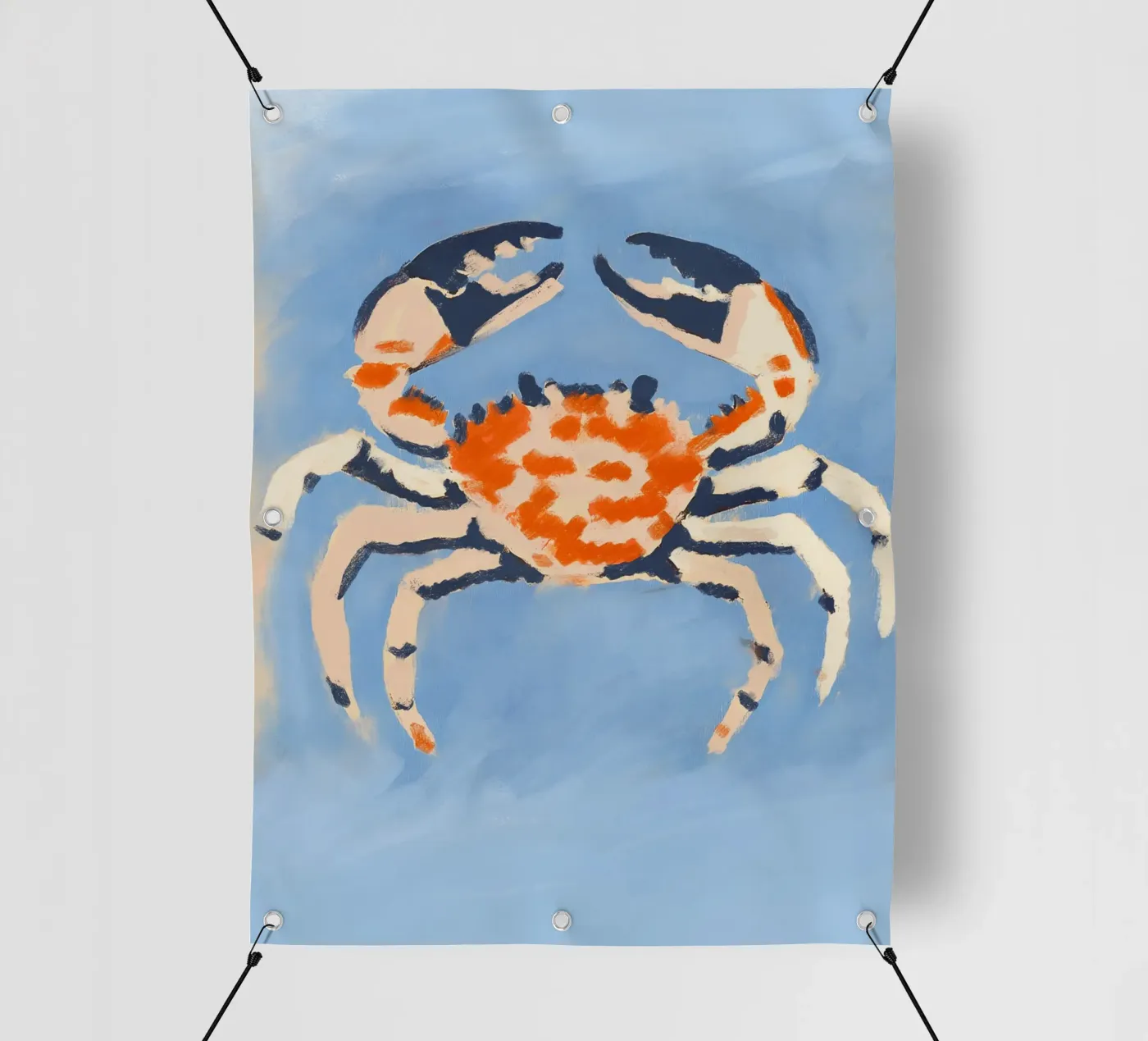 Ruby Crab bâche pvc de treechild