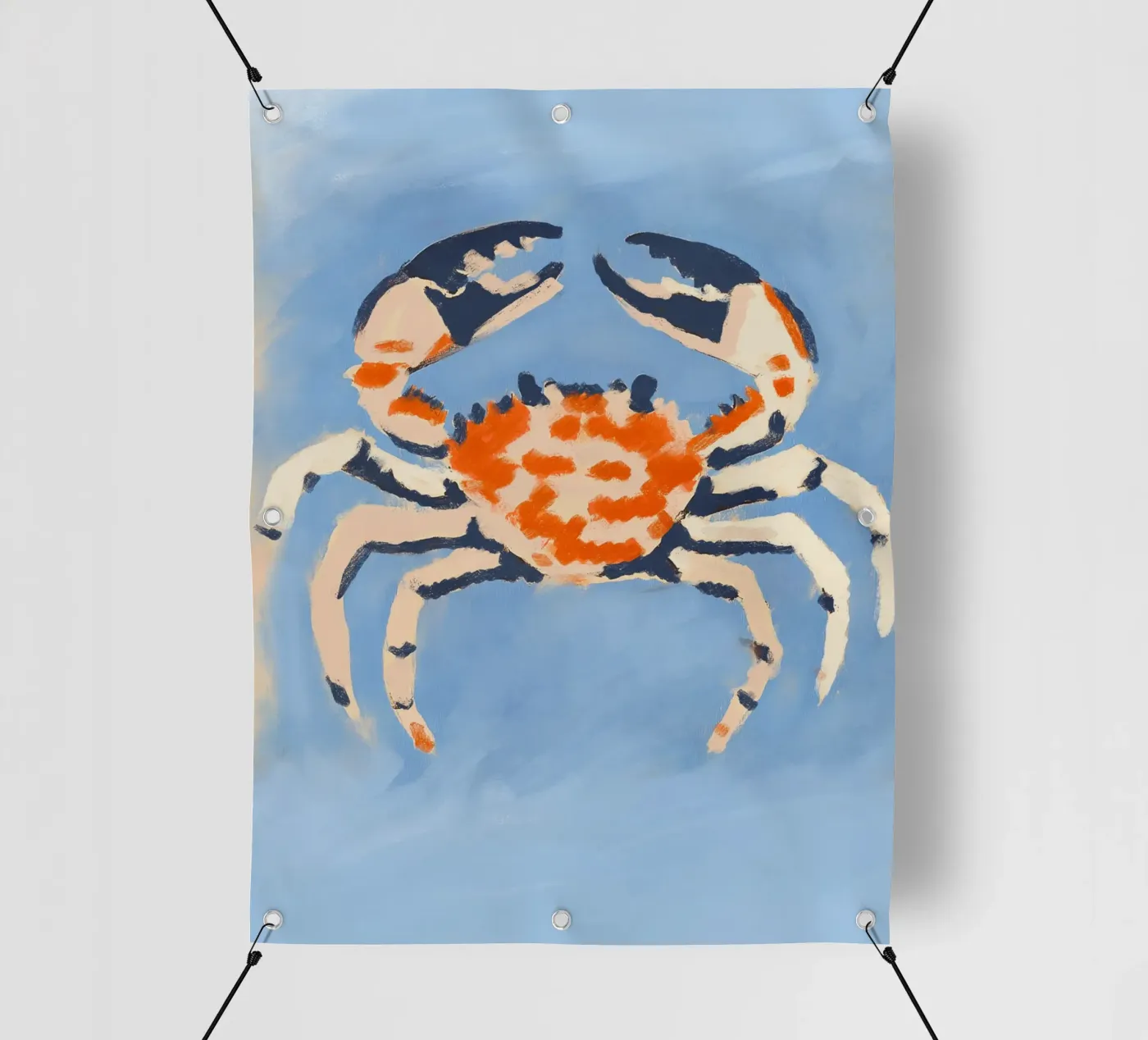 Ruby Crab telo in pvc da treechild