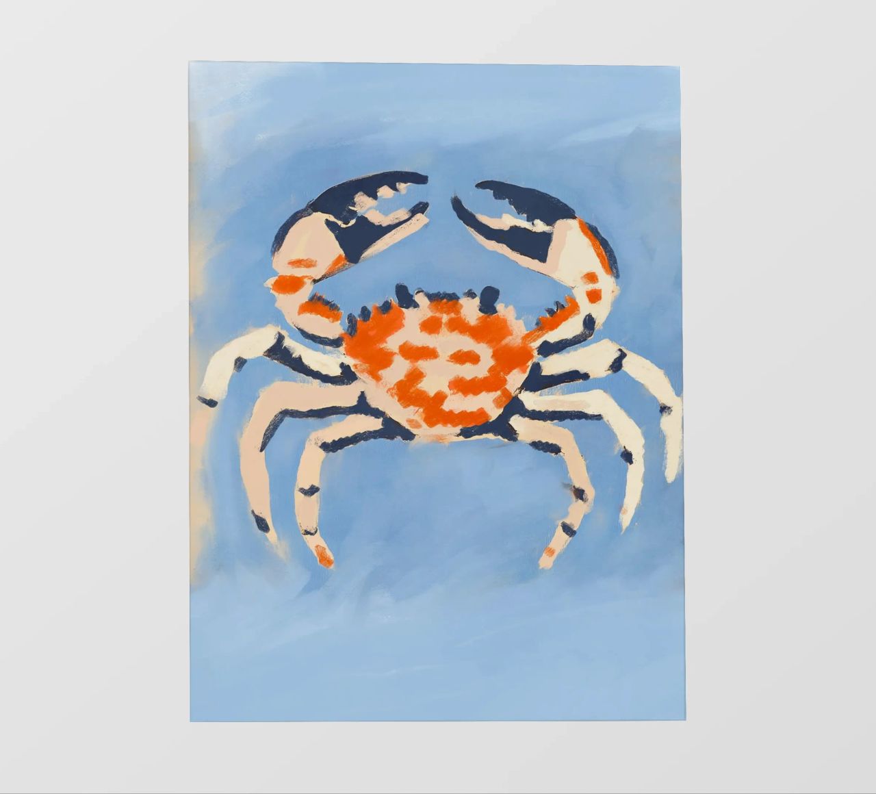 Ruby Crab telo in pvc da treechild