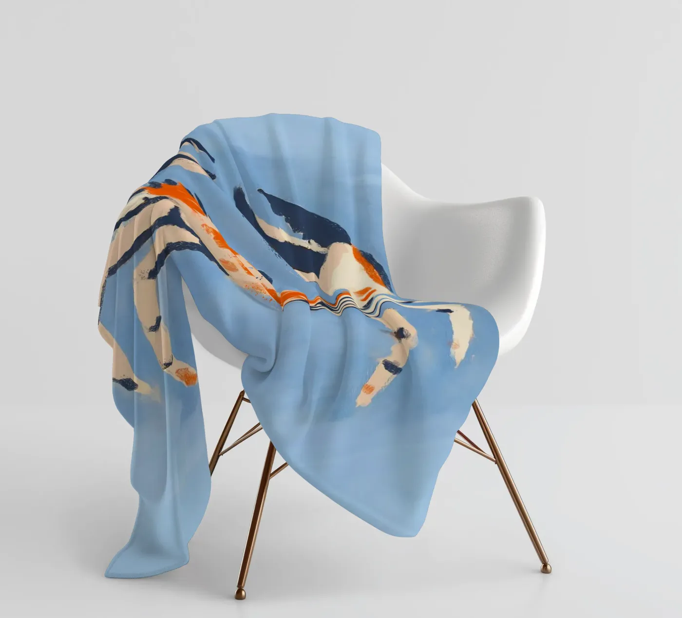 Ruby Crab Fleecedecke von treechild