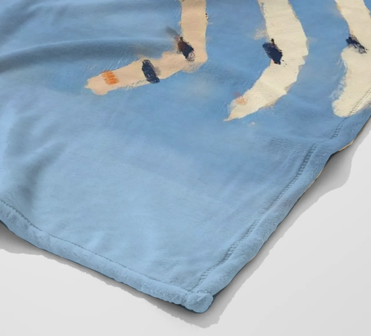 Ruby Crab coperta in pile da treechild