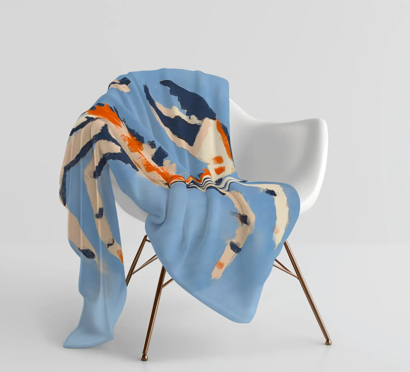 Ruby Crab Fleecedecke von treechild