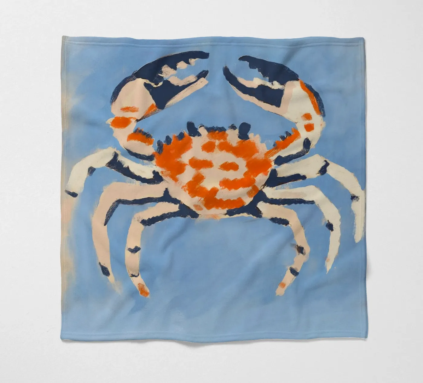 Ruby Crab Fleecedecke von treechild