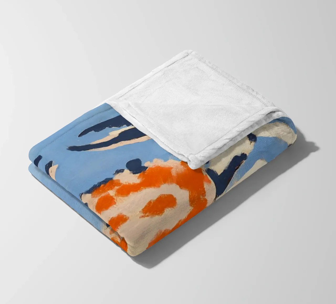 Ruby Crab coperta in pile da treechild