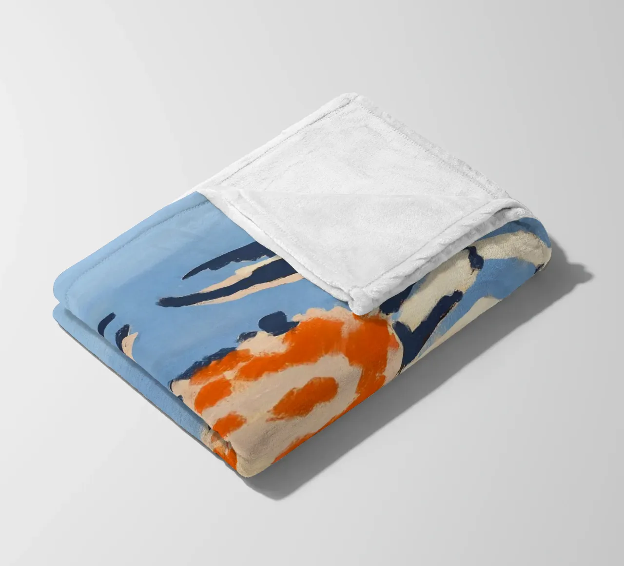 Ruby Crab coperta in pile da treechild