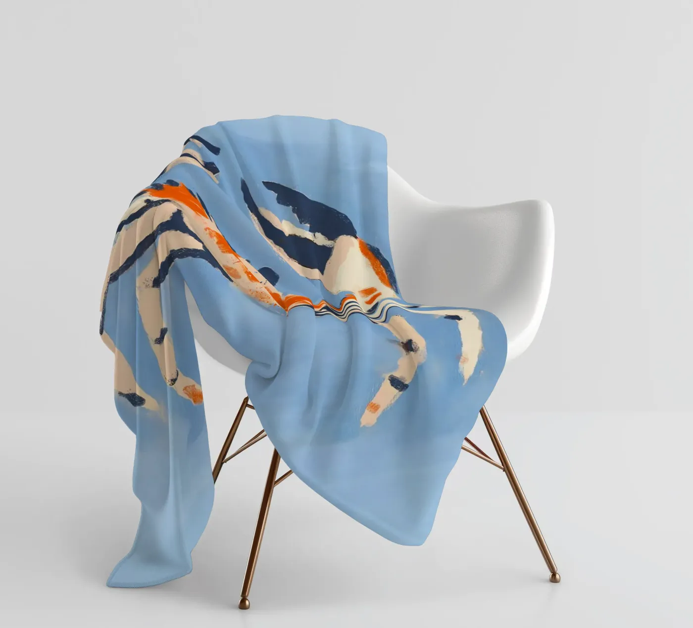 Ruby Crab Fleecedecke von treechild