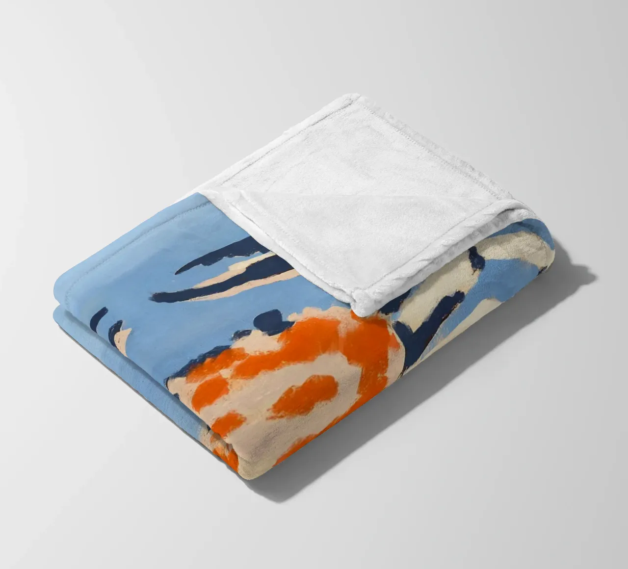 Ruby Crab coperta in pile da treechild