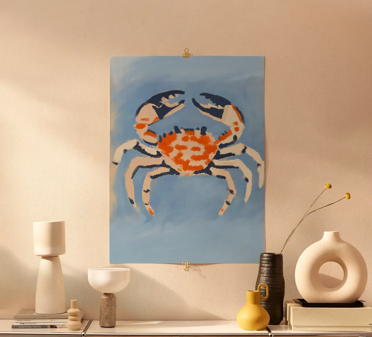 Ruby Crab Hahnemühle von treechild