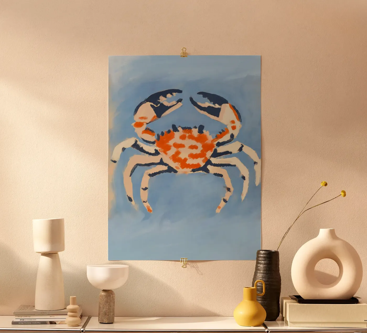 Ruby Crab Poster von treechild