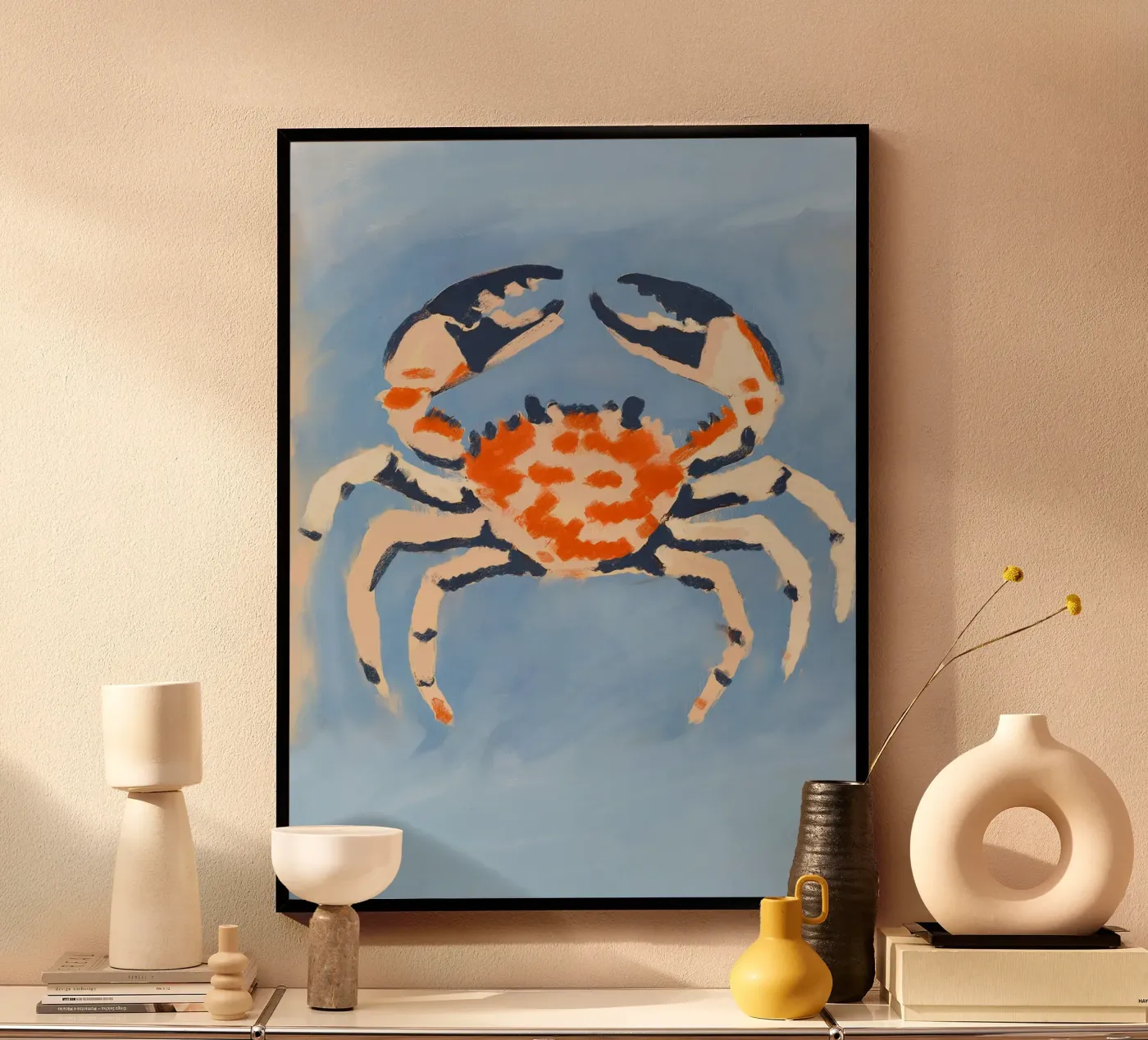 Ruby Crab poster da treechild