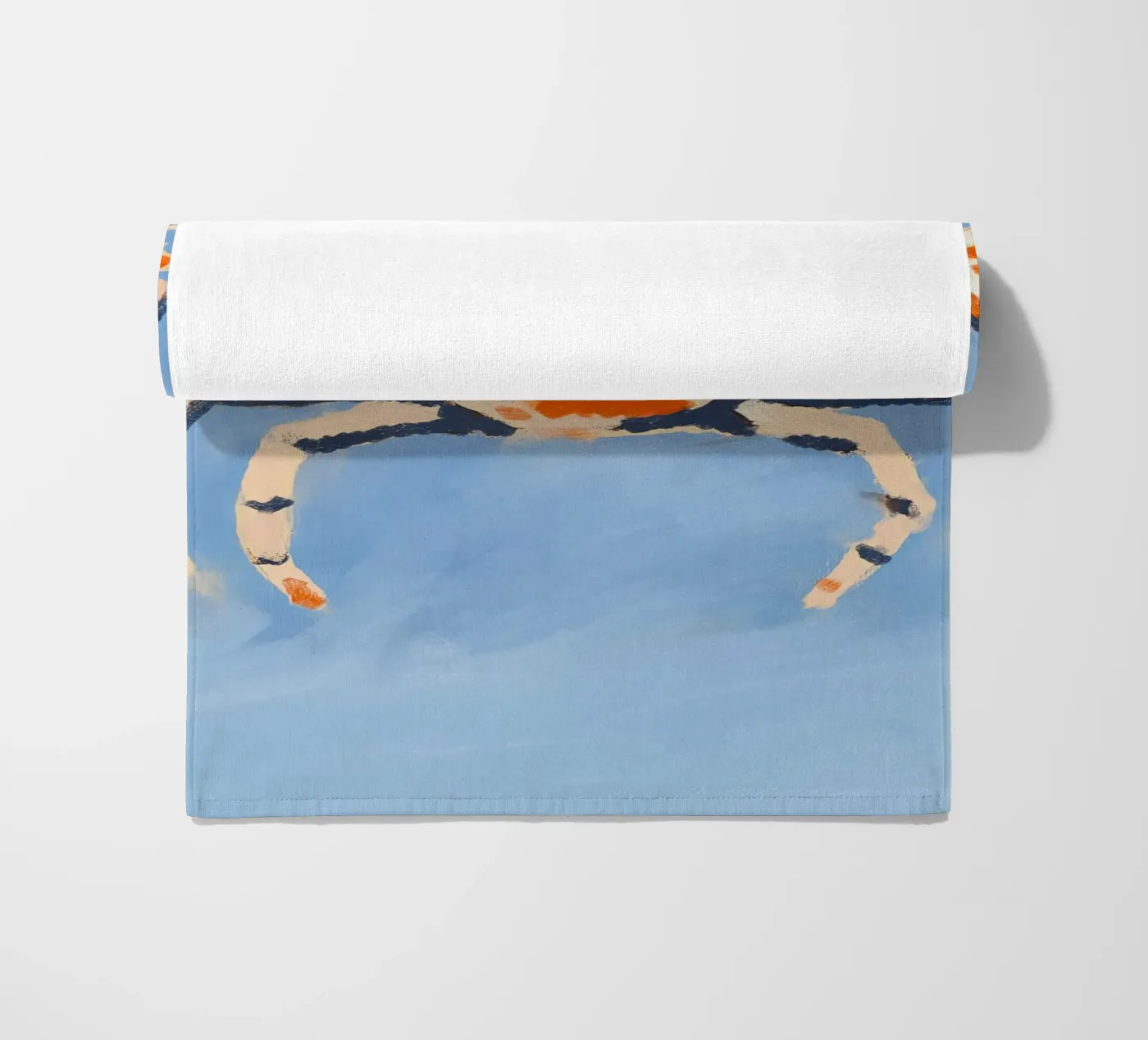 Ruby Crab strandhanddoek van treechild