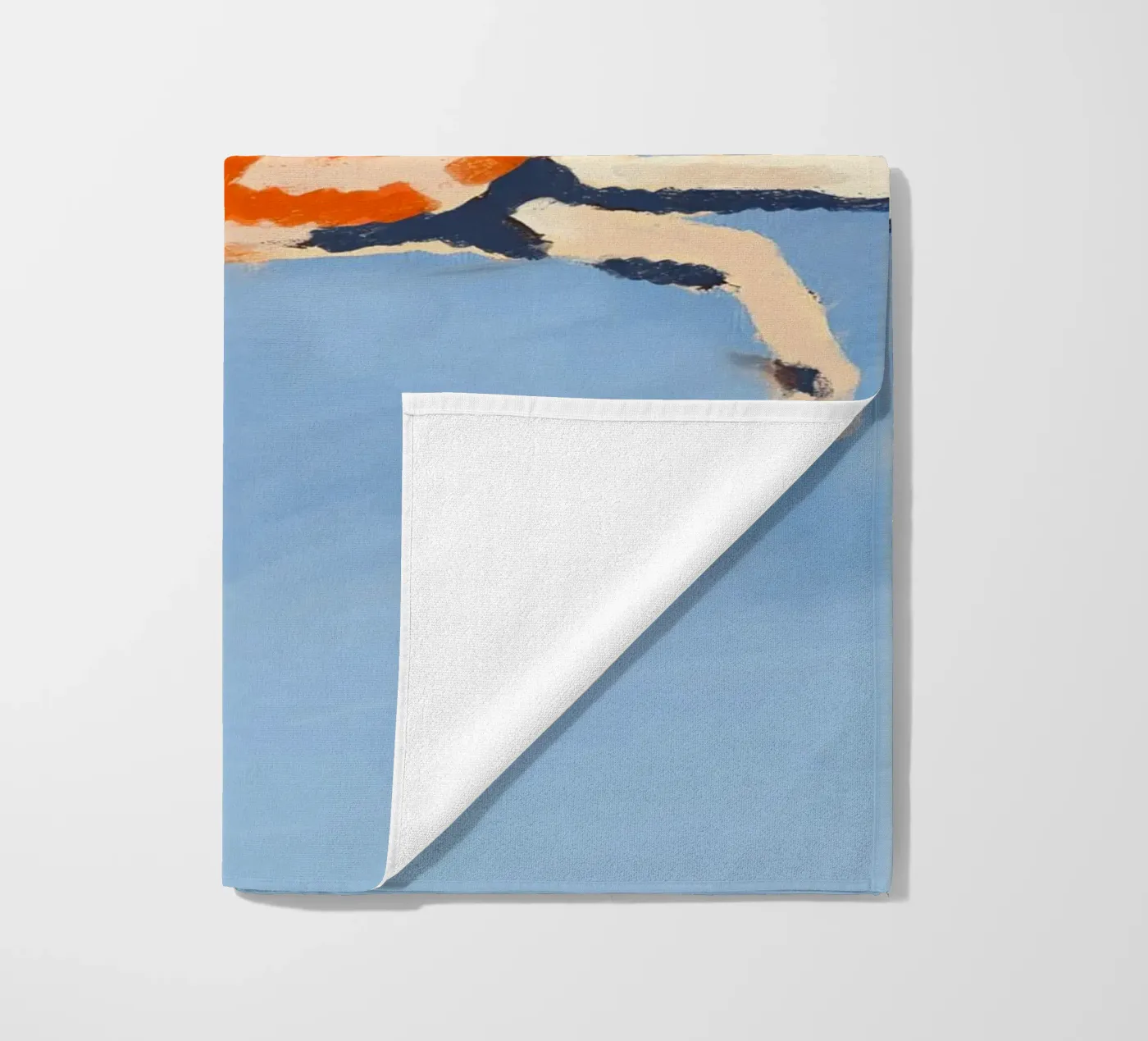 Ruby Crab beach towel by treechild