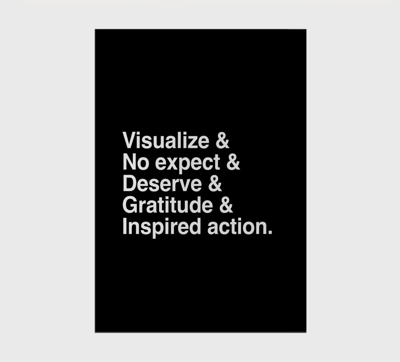 Manifestation steps notebook by Magnific