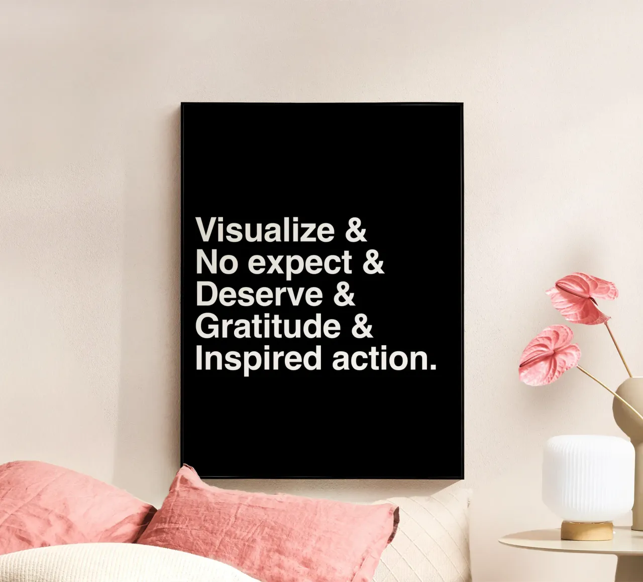 Manifestation steps plexiglass da Magnific