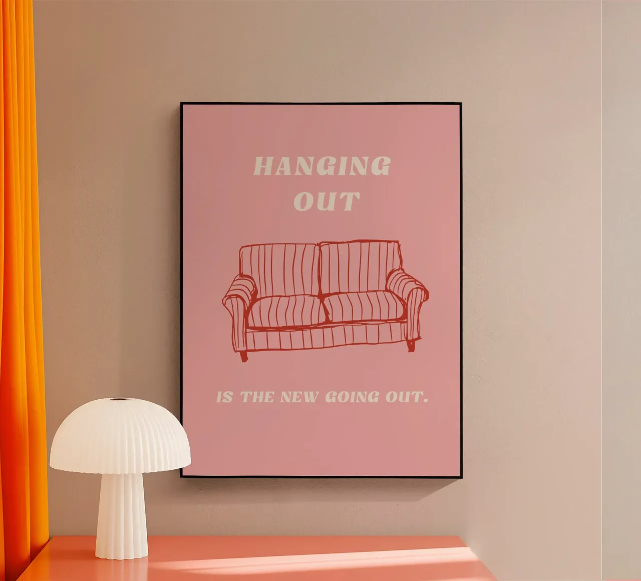 Hanging Out plexiglass da treechild