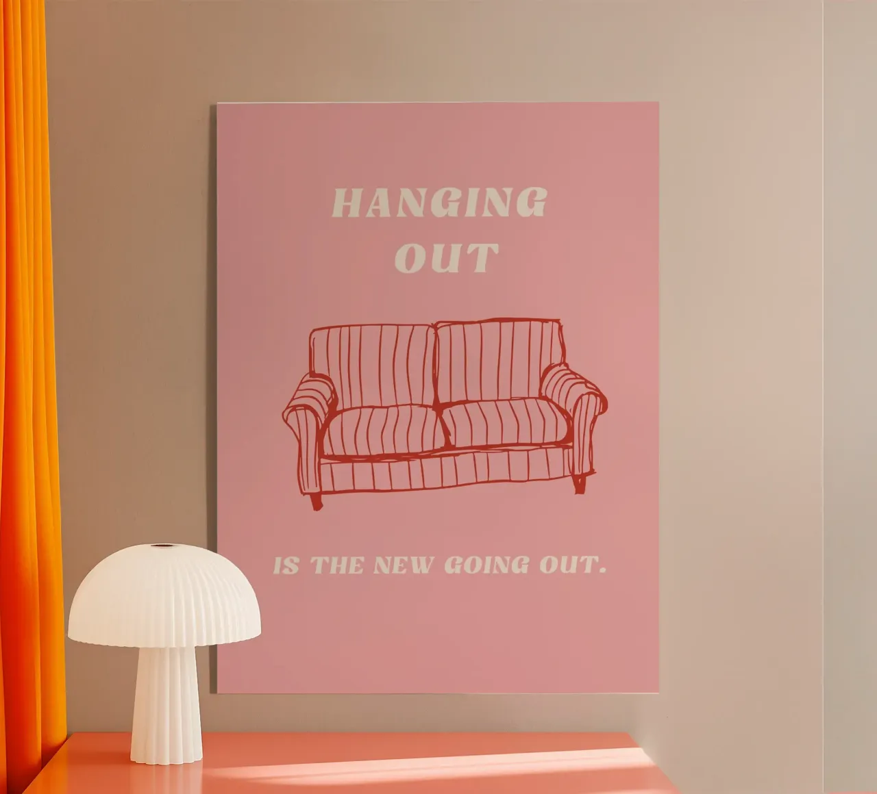 Hanging Out plexiglass da treechild