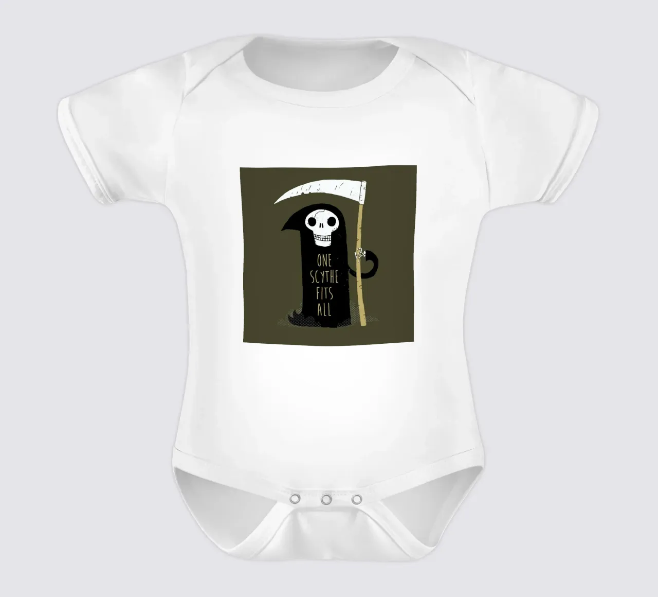 One Scythe Fits All body neonato maniche corte da DinoMike