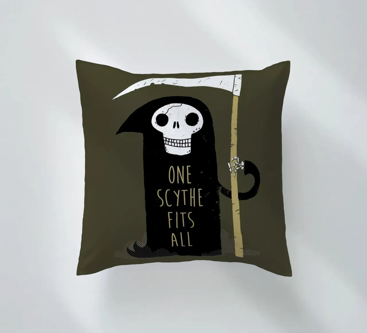 One Scythe Fits All cuscino da DinoMike