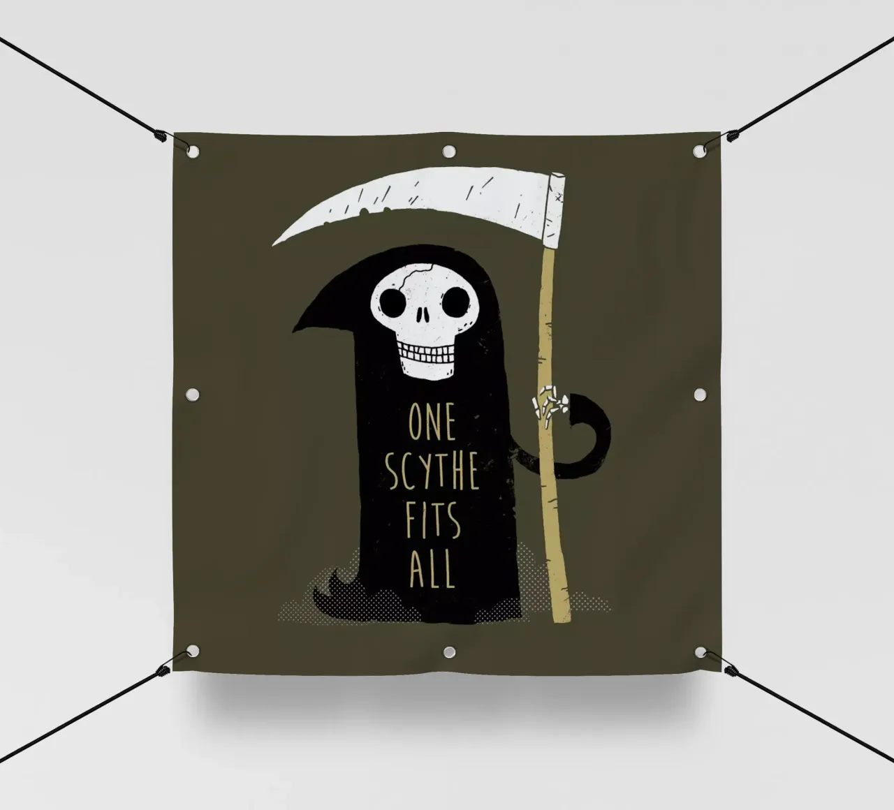 One Scythe Fits All telo in pvc da DinoMike
