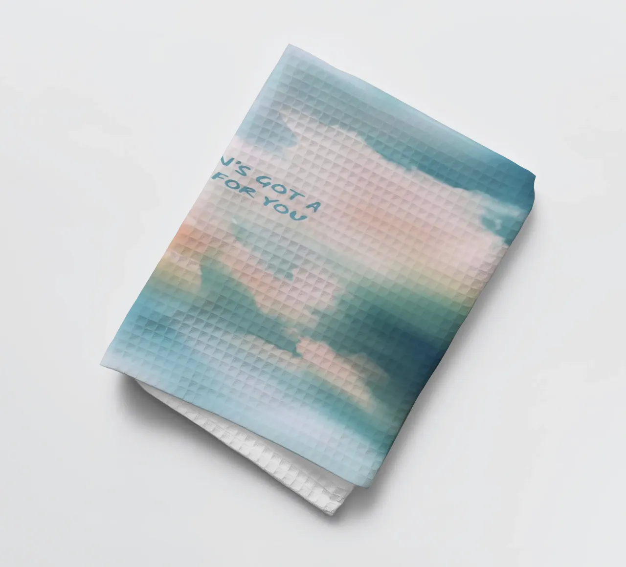 Heaven's got a Plan theedoek van Ma Lo Creative Studio