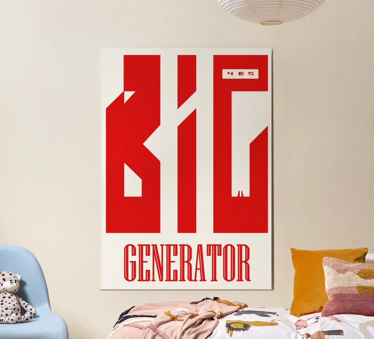YES Big Generator Rock Album di tendenza ora poster con telaio in plastica da Urban Life