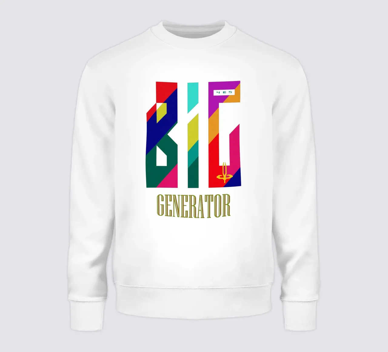 YES Big Generator Colorful Trending Now felpa da Urban Life