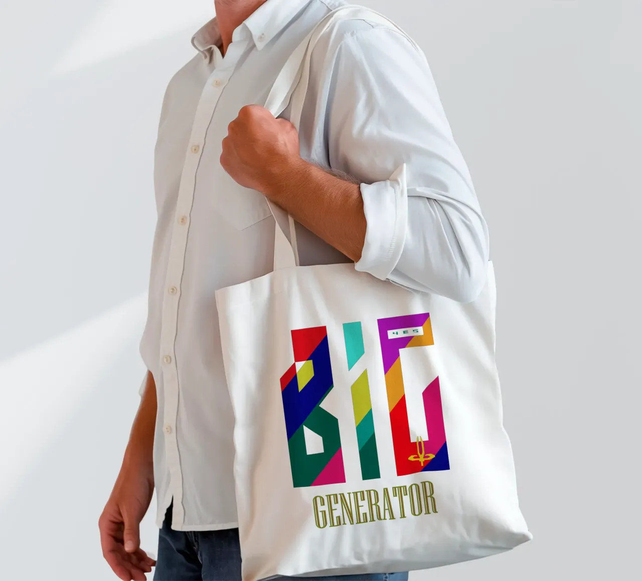 YES Big Generator Colorful Trending Now tote bag by Urban Life