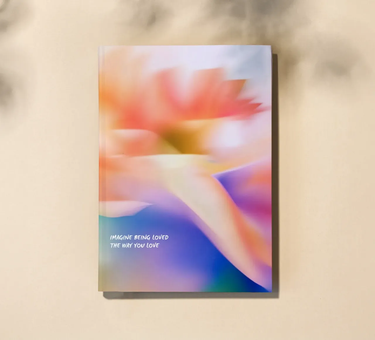 Imagine Being Loved notebook by Ma Lo Creative Studio