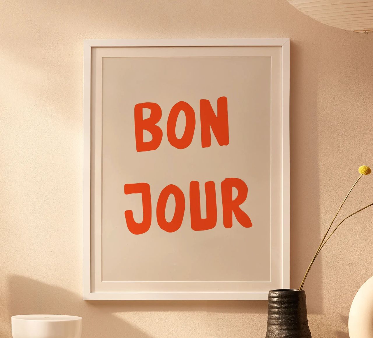 Bon Jour Poster von treechild