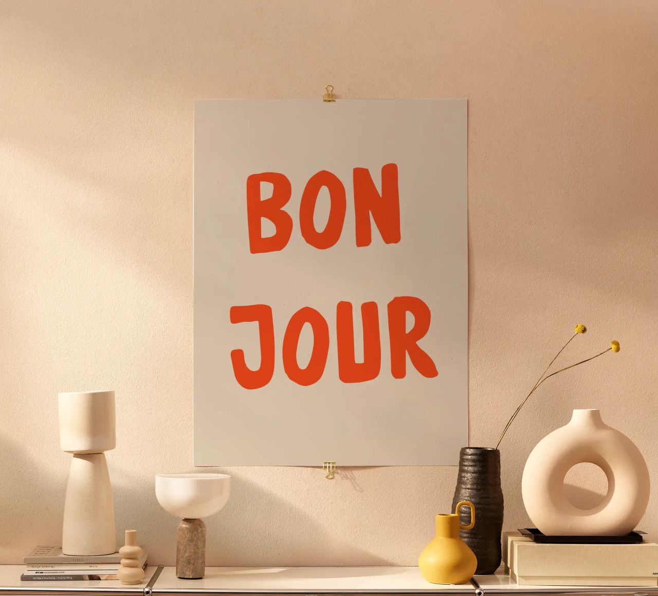 Bon Jour Poster von treechild