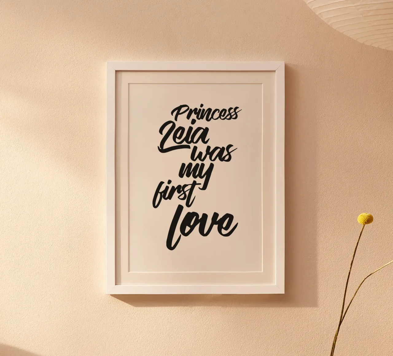 Prinzessin poster con telaio in plastica da Flo Klein