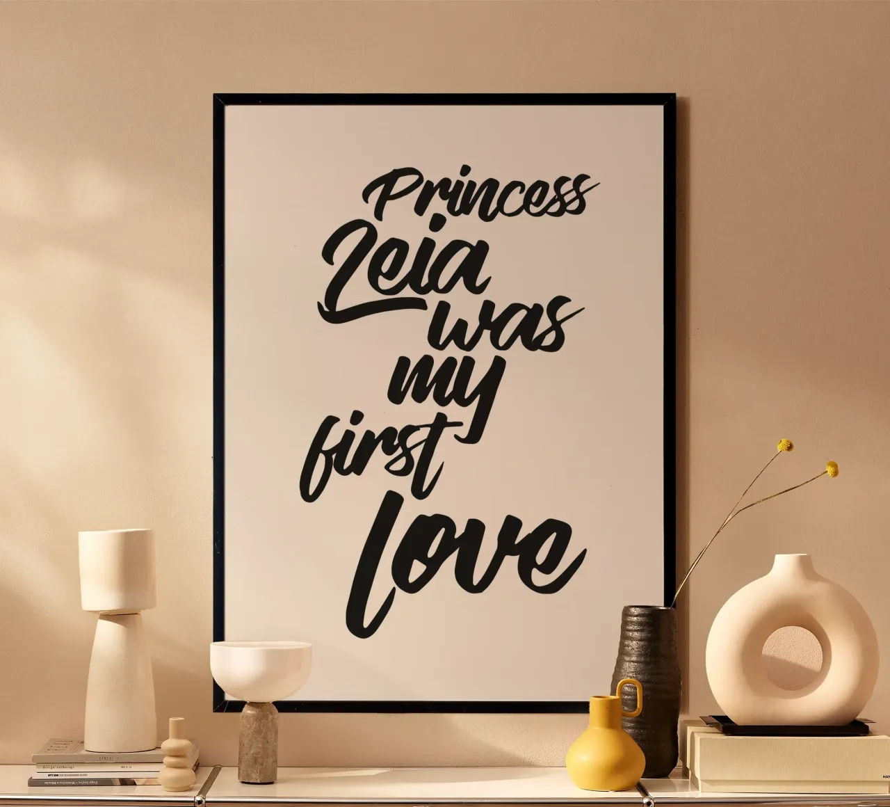Prinzessin poster con telaio in plastica da Flo Klein