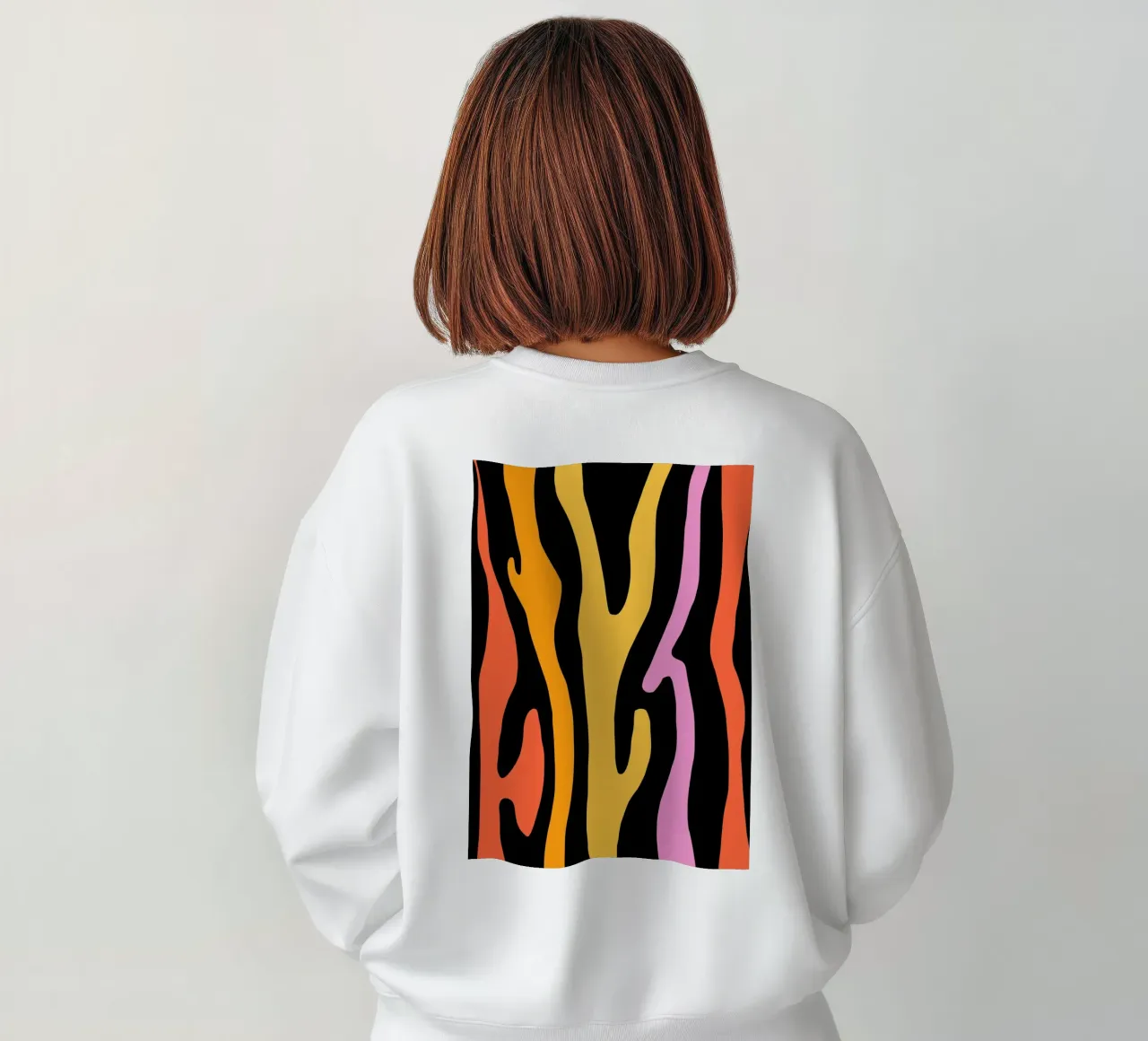 Groovy Zebra felpa da BAINAI