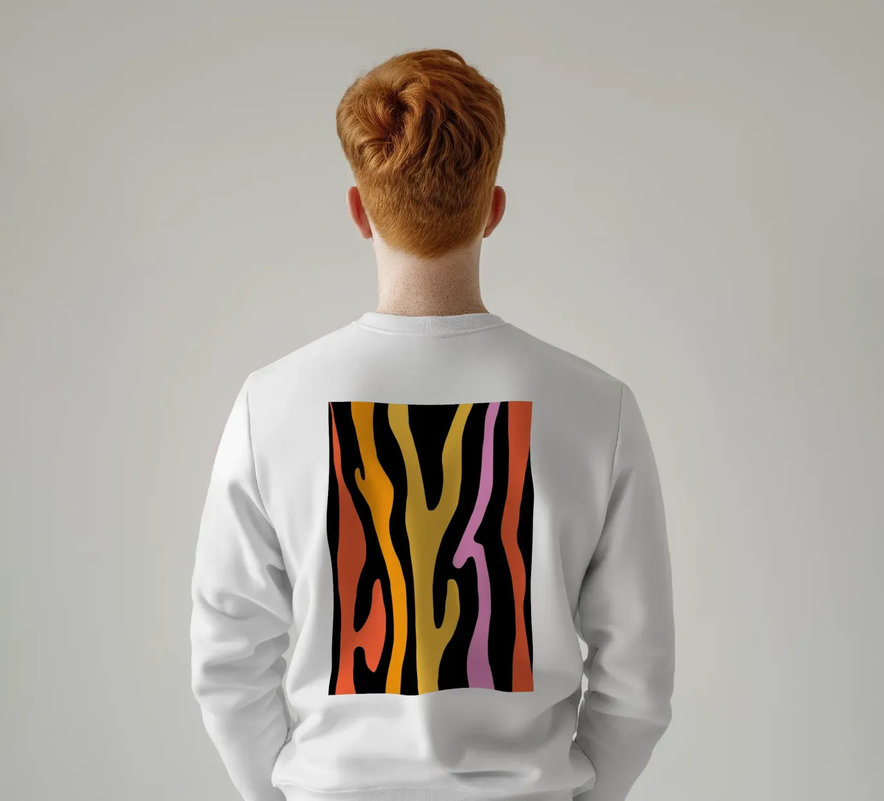 Groovy Zebra felpa da BAINAI