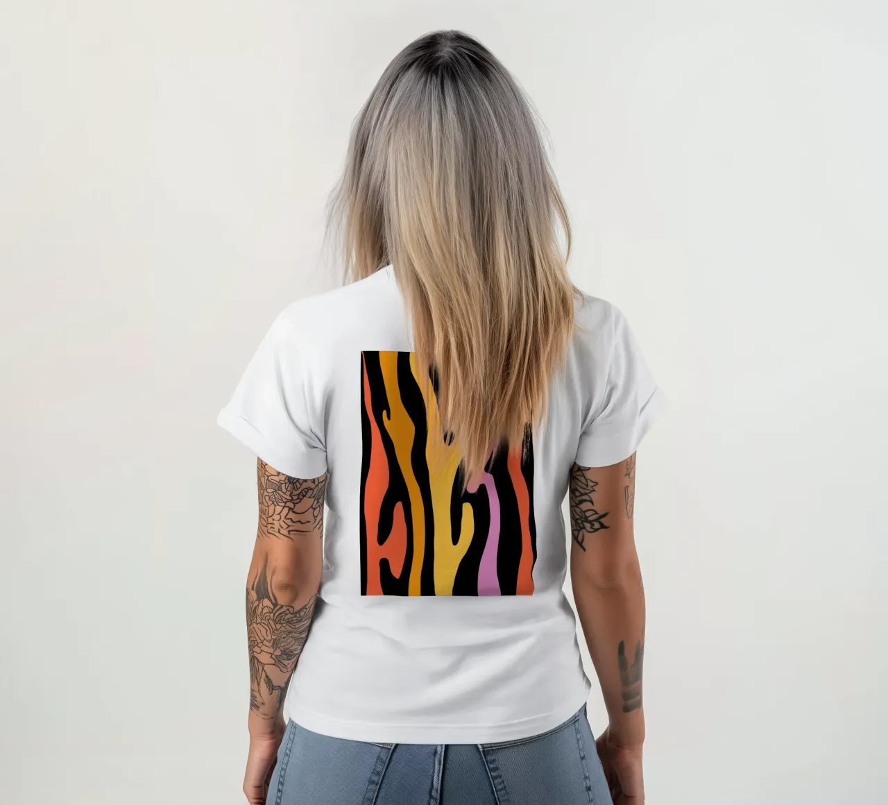 Groovy Zebra t-shirt da BAINAI