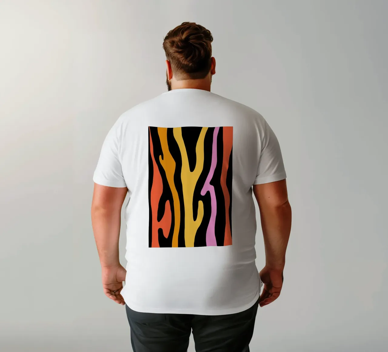 Groovy Zebra t-shirt da BAINAI