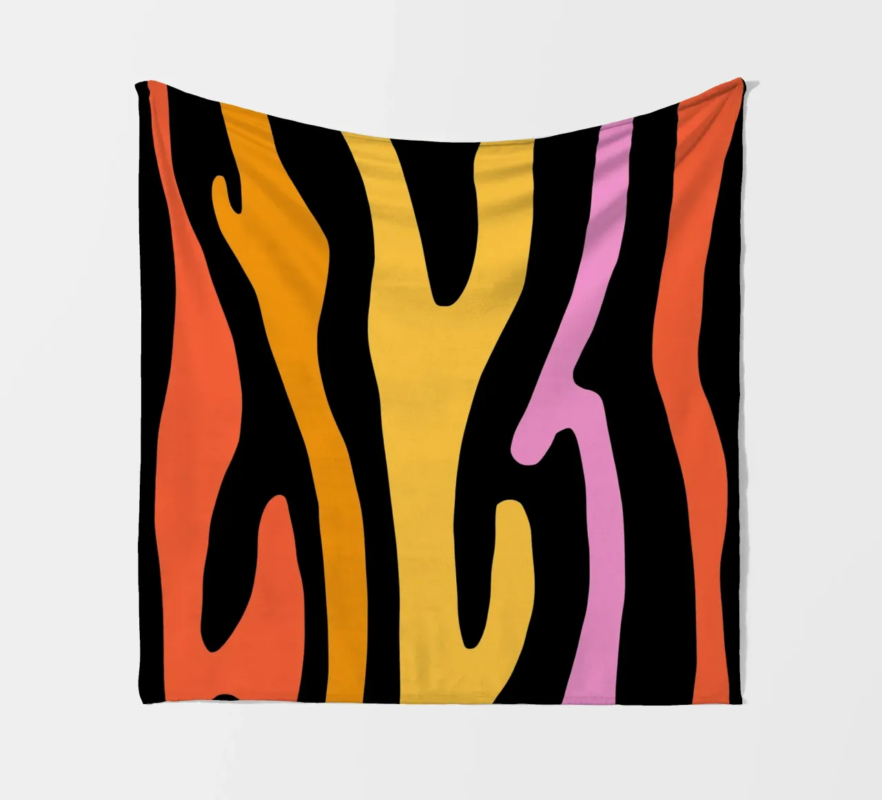 Groovy Zebra coperta in pile da BAINAI