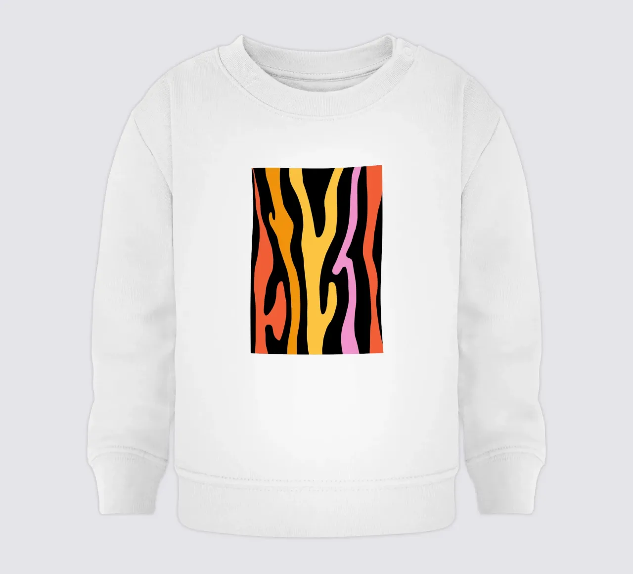 Groovy Zebra felpa neonato da BAINAI
