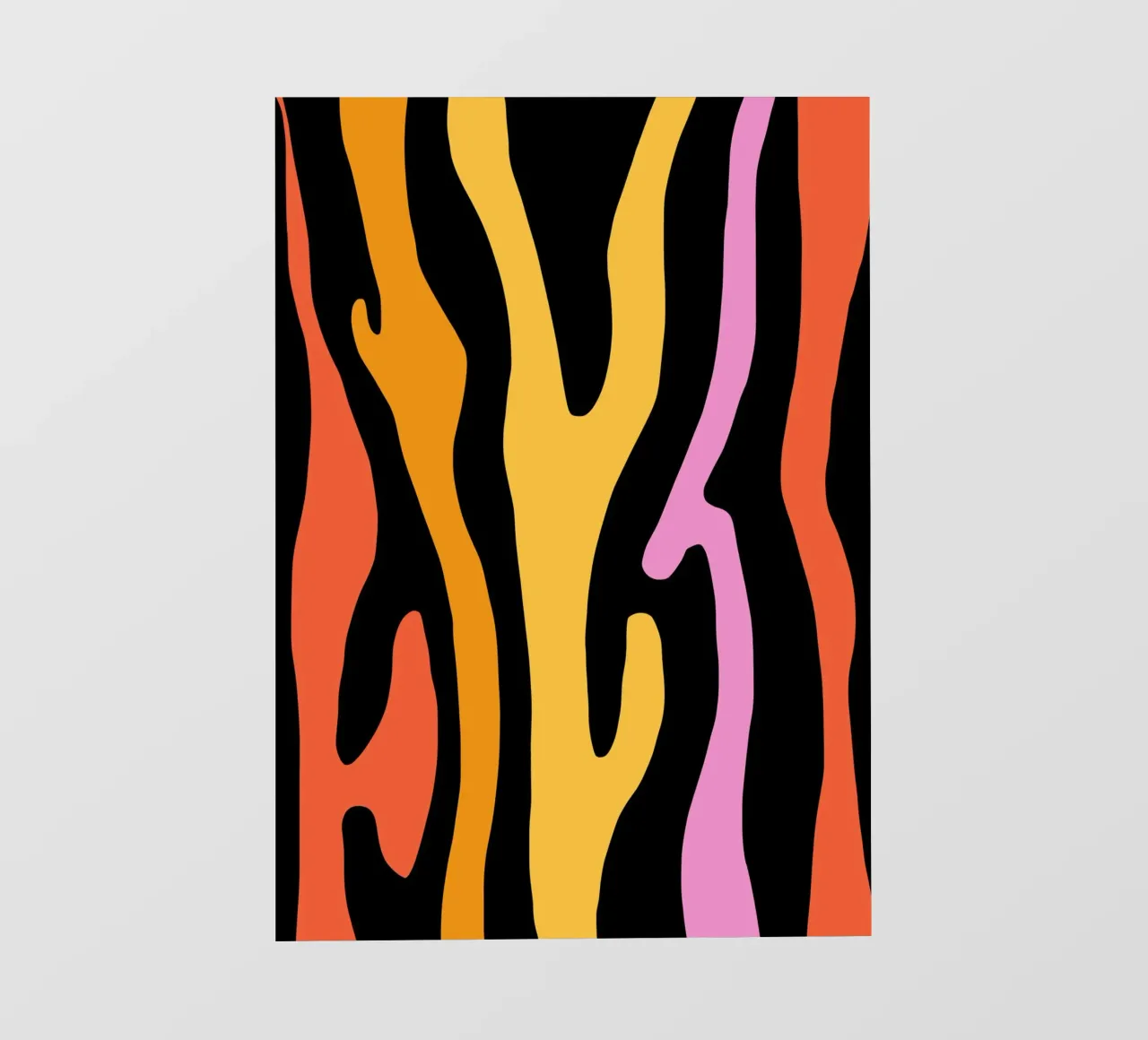 Groovy Zebra pellicola backlit da BAINAI