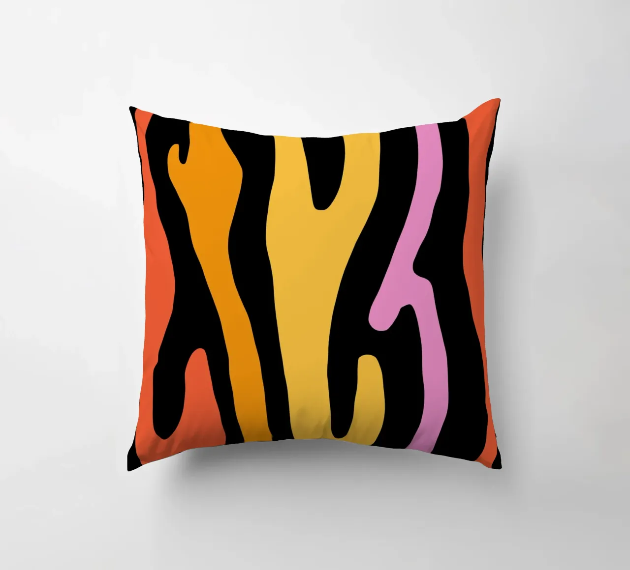 Groovy Zebra cuscino da BAINAI