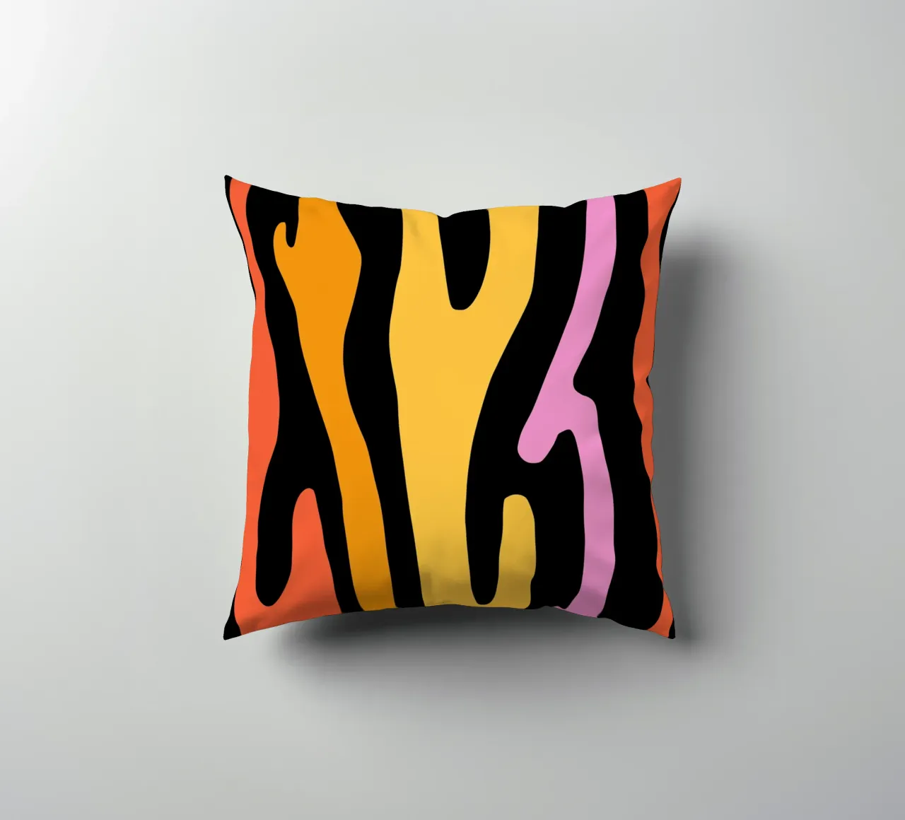 Groovy Zebra cuscino da BAINAI