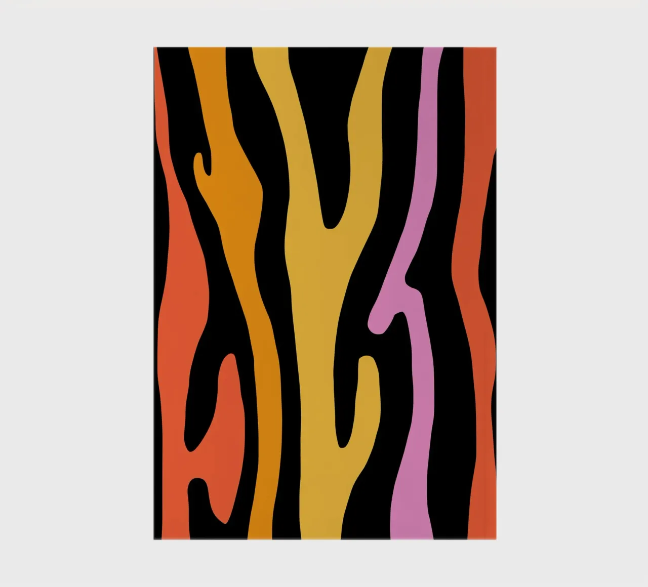 Groovy Zebra notebook by BAINAI