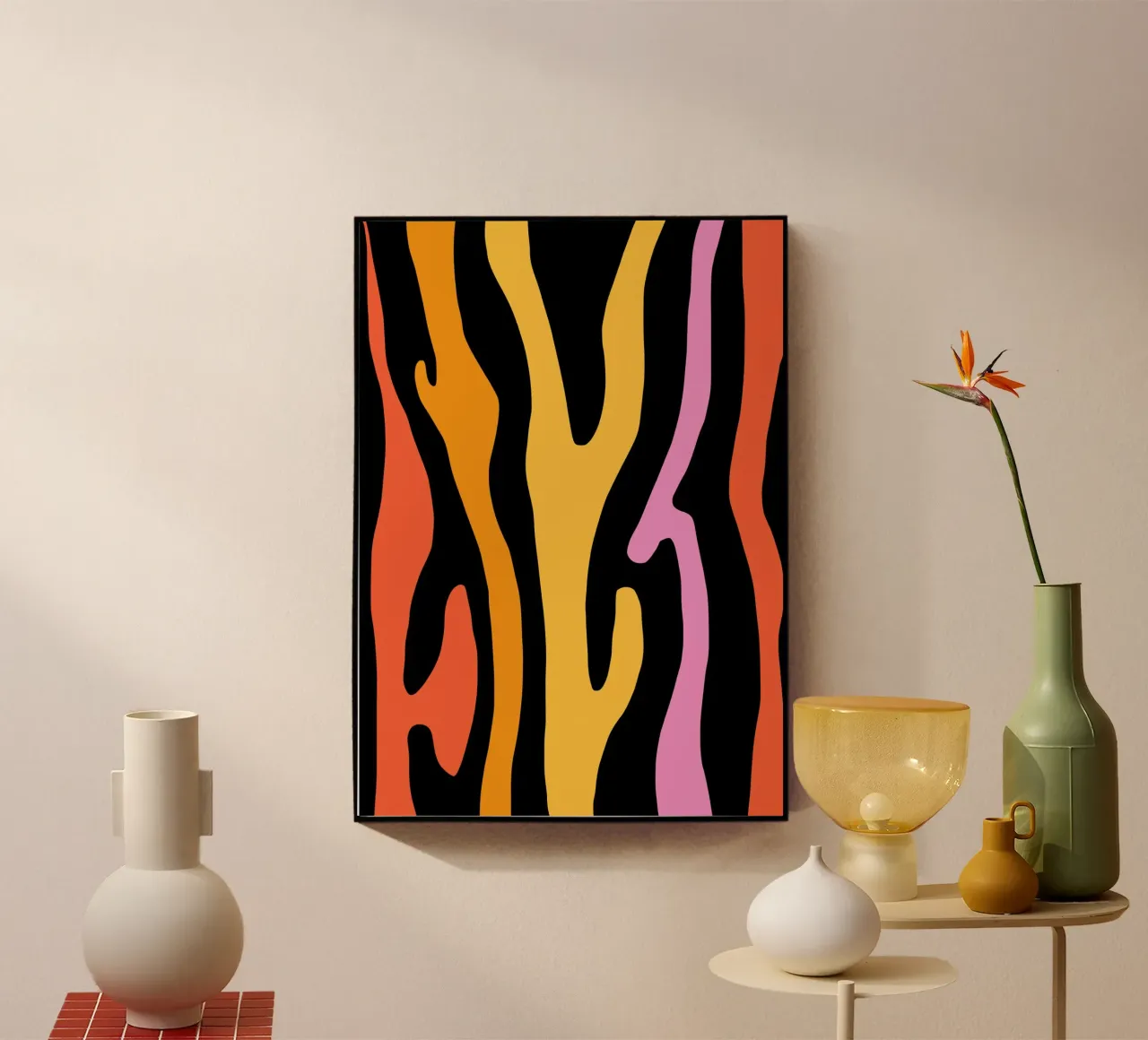 Groovy Zebra plexiglass da BAINAI