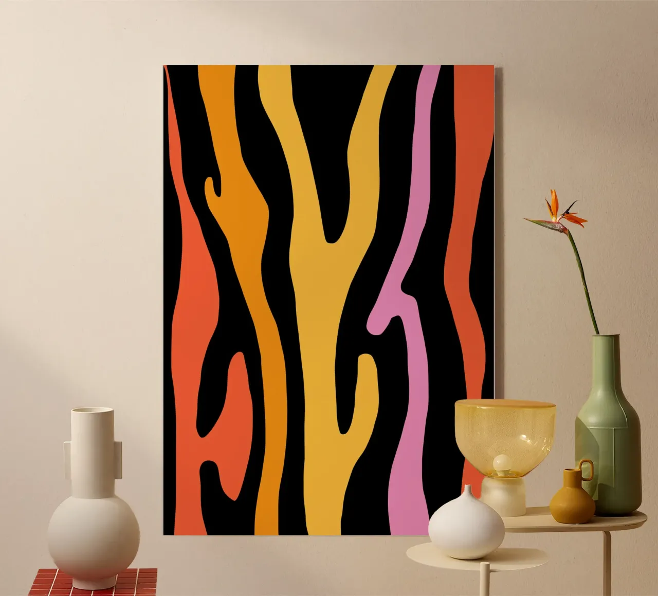 Groovy Zebra plexiglass da BAINAI