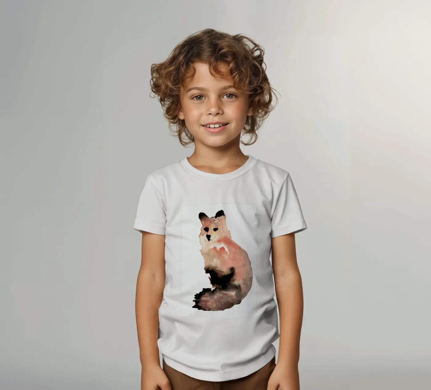 Fox Kinder T-Shirt von Farina Kuklinski