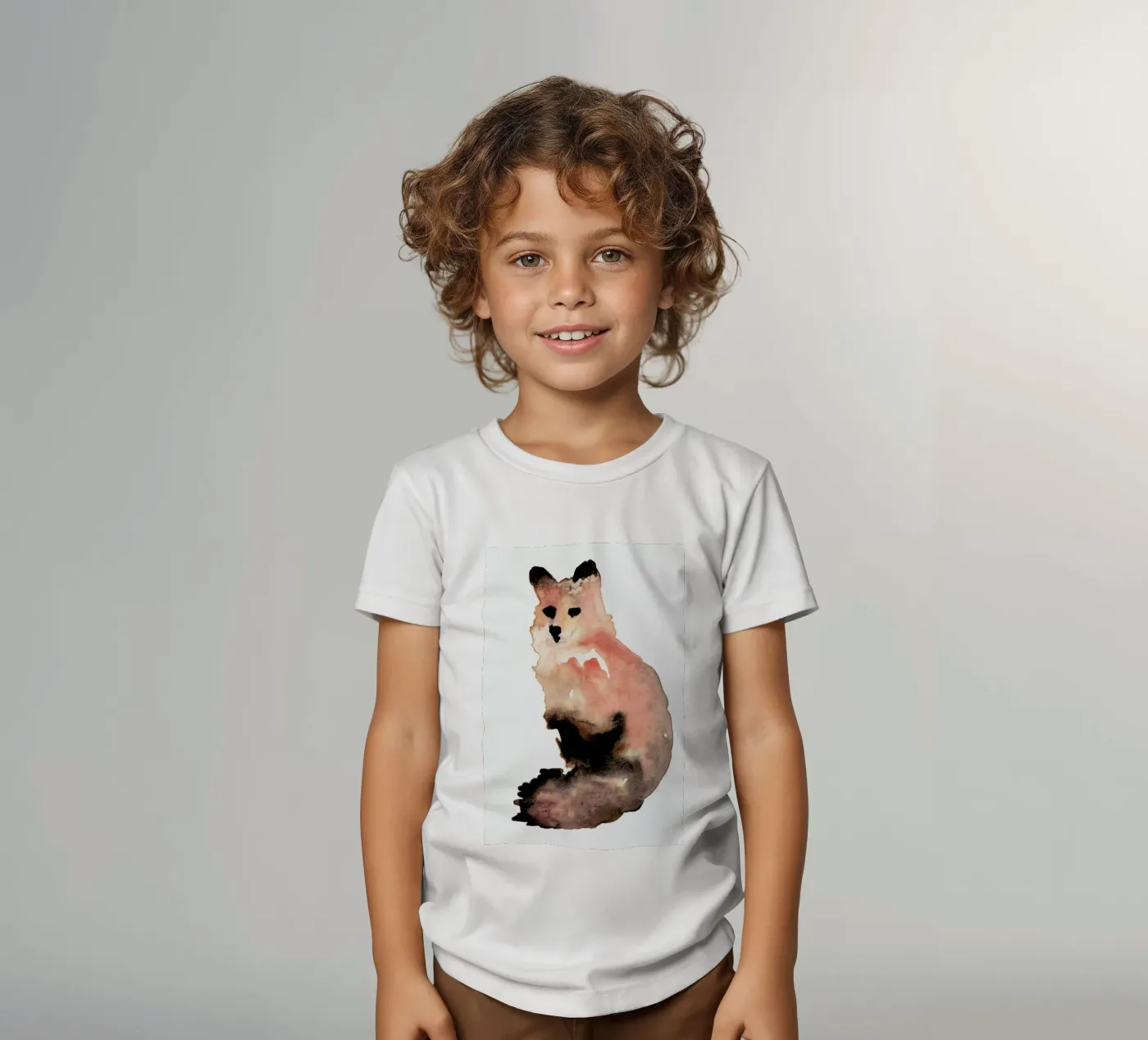 Fox Kinder T-Shirt von Farina Kuklinski