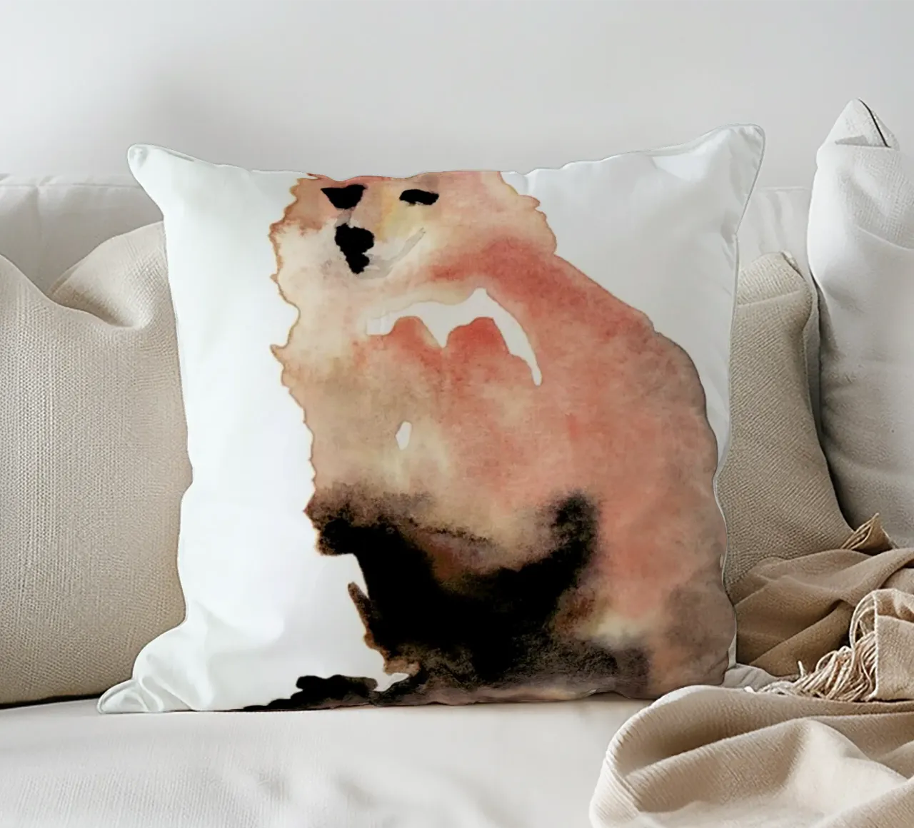 Fox cuscino da Farina Kuklinski