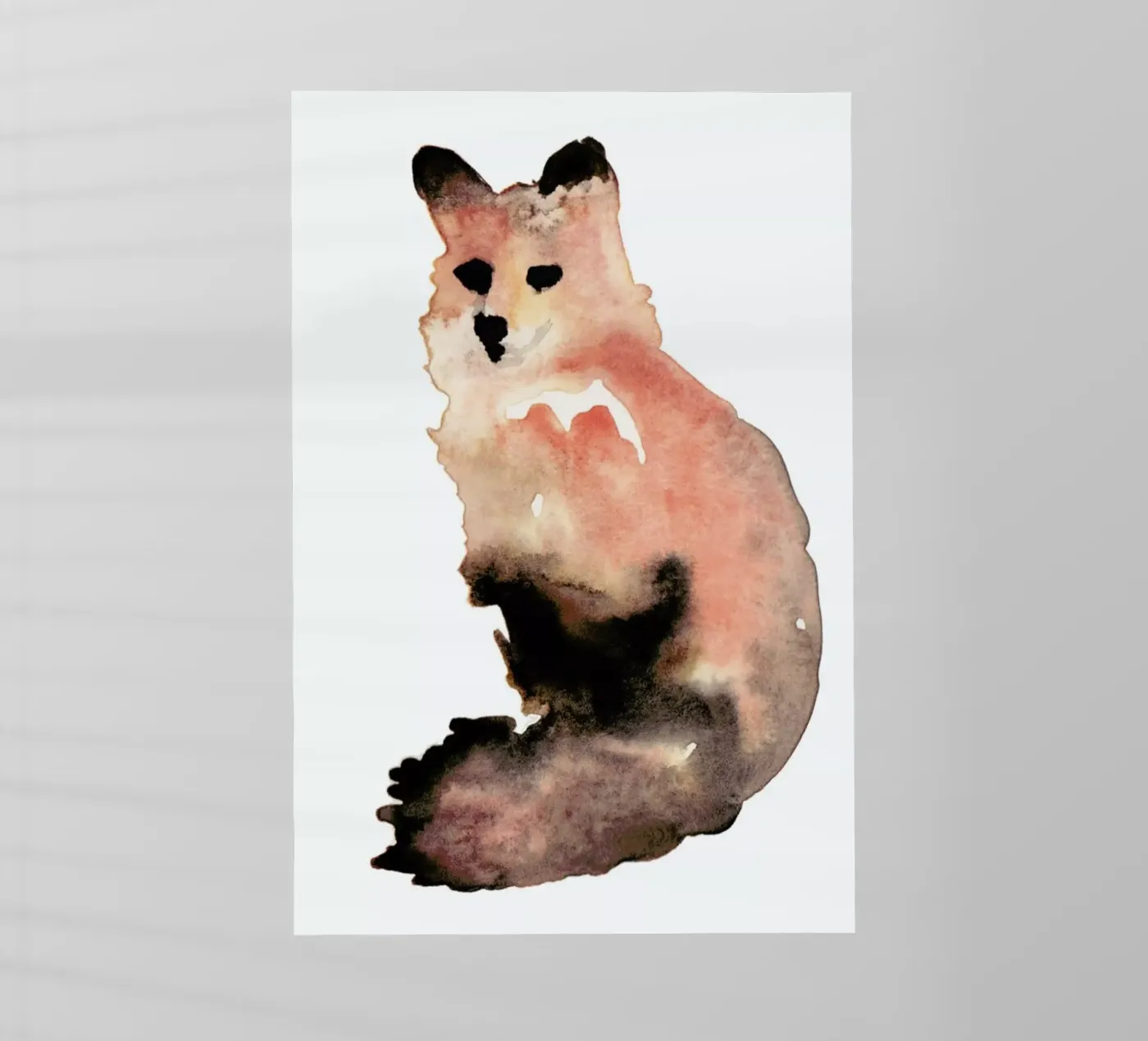 Fox pellicola backlit da Farina Kuklinski