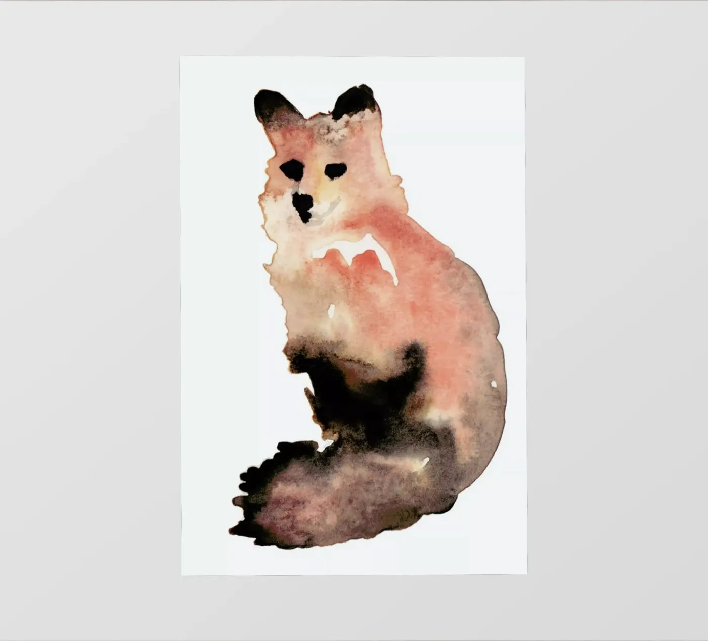 Fox pellicola backlit da Farina Kuklinski